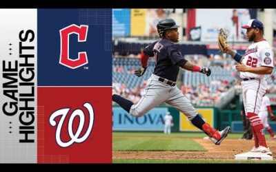 Guardians vs. Nationals Game Highlights (4/16/23) | MLB Highlights