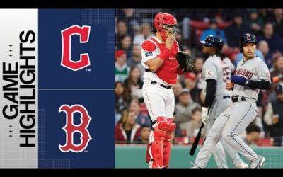 Guardians vs. Red Sox Game Highlights (4/28/23) | MLB Highlights