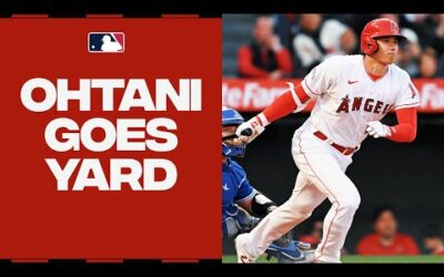 He’s INCREDIBLE!! Shohei Ohtani rocks a homer for the Angels!