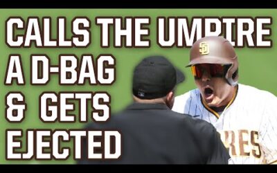 Machado calls the ump a d-bag and gets ejected, a breakdown