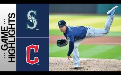 Mariners vs. Guardians Game Highlights (4/8/23) | MLB Highlights