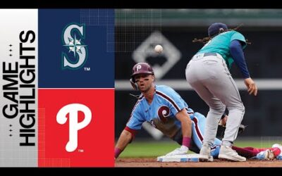 Mariners vs. Phillies Game Highlights (4/27/23) | MLB Highlights