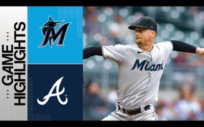 Marlins vs. Braves Game Highlights (4/27/23) | MLB Highlights