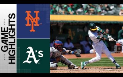 Mets vs. A’s Game Highlights (4/15/23) | MLB Highlights