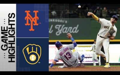 Mets vs. Brewers Game Highlights (4/3/23) | MLB Highlights