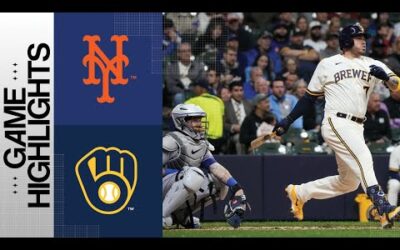 Mets vs. Brewers Game Highlights (4/4/23) | MLB Highlights