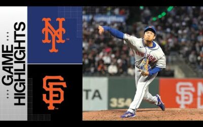 Mets vs. Giants Game Highlights (4/20/23) | MLB Highlights