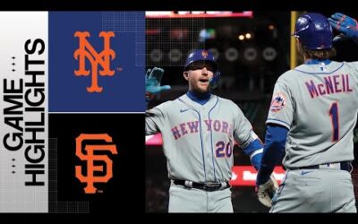 Mets vs. Giants Game Highlights (4/21/23) | MLB Highlights