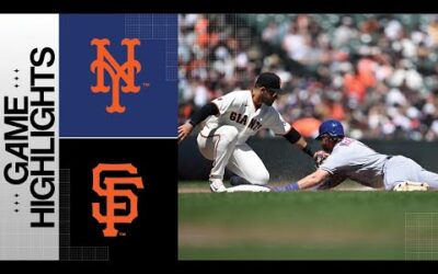 Mets vs. Giants Game Highlights (4/22/23) | MLB Highlights