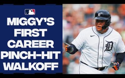 Miggy’s first career PINCH-HIT WALKOFF!