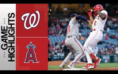 Nationals vs. Angels Game Highlights (4/10/23) | MLB Highlights