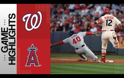 Nationals vs. Angels Game Highlights (4/11/23) | MLB Highlights