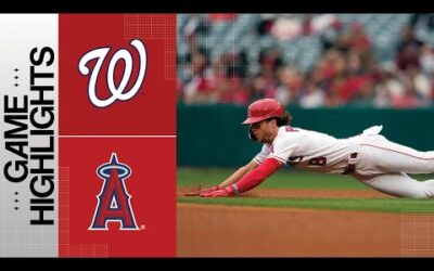 Nationals vs. Angels Game Highlights (4/12/23) | MLB Highlights