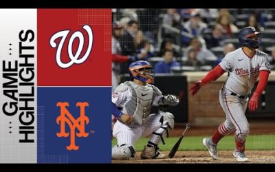 Nationals vs. Mets Game Highlights (4/25/23) | MLB Highlights