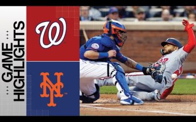 Nationals vs. Mets Game Highlights (4/26/23) | MLB Highlights