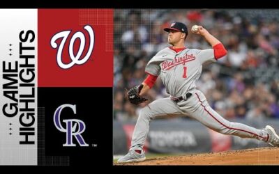 Nationals vs. Rockies Game Highlights (4/7/23) | MLB Highlights