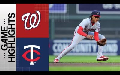 Nationals vs. Twins Game Highlights (4/21/23) | MLB Highlights