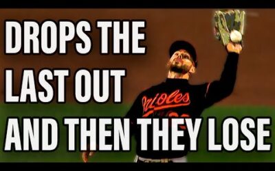 Orioles drop the last out then lose the game, a breakdown