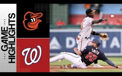 Orioles vs. Nationals Game Highlights (4/18/23) | MLB Highlights