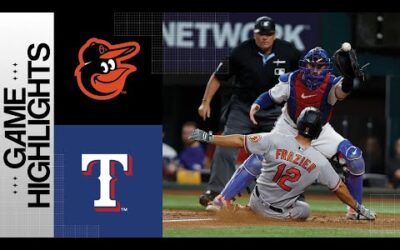 Orioles vs. Rangers Game Highlights (4/4/23) | MLB Highlights