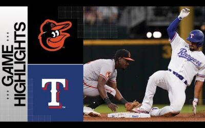 Orioles vs. Rangers Game Highlights (4/5/23) | MLB Highlights