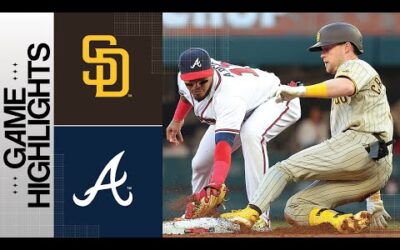 Padres vs. Braves Game Highlights (4/9/23) | MLB Highlights