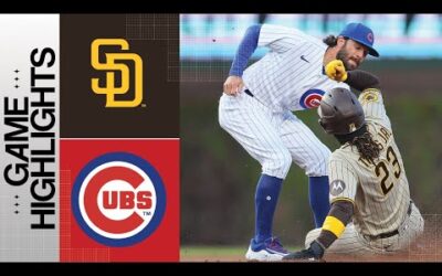 Padres vs. Cubs Game Highlights (4/25/23) | MLB Highlights