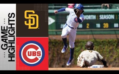 Padres vs. Cubs Game Highlights (4/27/23) | MLB Highlights