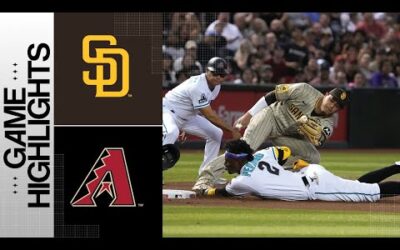 Padres vs. D-backs Game Highlights (4/20/23) | MLB Highlights