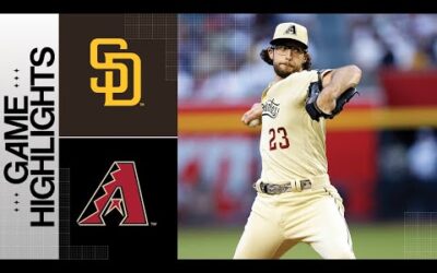 Padres vs. D-backs Game Highlights (4/21/23) | MLB Highlights