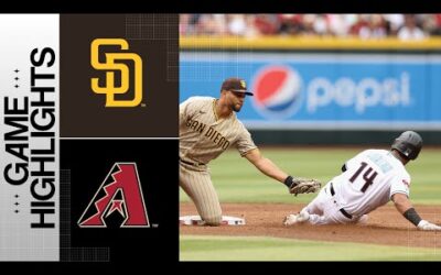 Padres vs. D-backs Game Highlights (4/22/23) | MLB Highlights