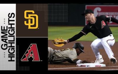 Padres vs. D-backs Game Highlights (4/23/23) | MLB Highlights