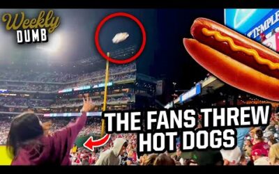 Phillies fans throw hot dogs during loss | Weekly Dumb