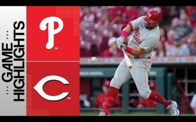 Phillies vs. Reds Game Highlights (4/14/23) | MLB Highlights