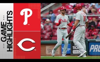 Phillies vs. Reds Game Highlights (4/16/23) | MLB Highlights