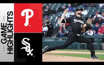 Phillies vs. White Sox Game 2 Highlights (4/18/23) | MLB Highlights