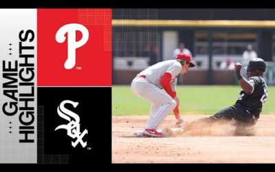 Phillies vs. White Sox Game Highlights (4/19/23) | MLB Highlights