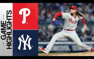 Phillies vs. Yankees Game Highlights (4/4/23) | MLB Highlights