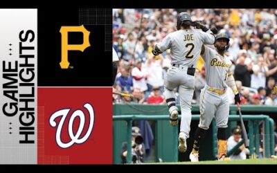 Pirates vs. Nationals Game 1 Highlights (4/29/23) | MLB Highlights