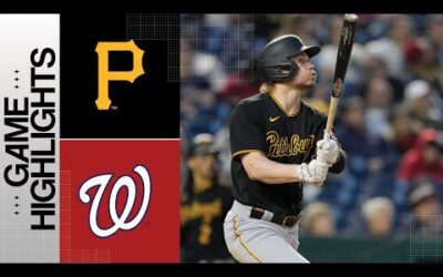 Pirates vs. Nationals Game 2 Highlights (4/29/23) | MLB Highlights