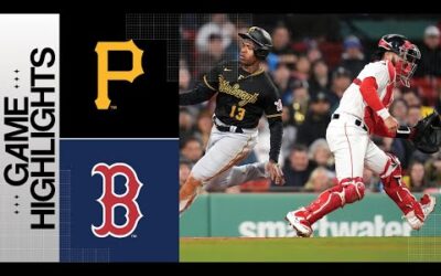 Pirates vs. Red Sox Game Highlights (4/3/23) | MLB Highlights