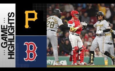 Pirates vs. Red Sox Game Highlights (4/4/23) | MLB Highlights