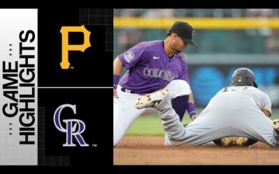 Pirates vs. Rockies Game Highlights (4/17/23) | MLB Highlights