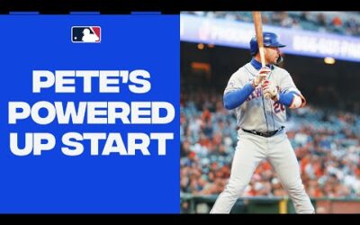 Polar Bear power!! Pete Alonso is absolutely CRUSHING to start the season! (10 homers already!)