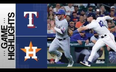 Rangers vs. Astros Game Highlights (4/15/23) | MLB Highlights