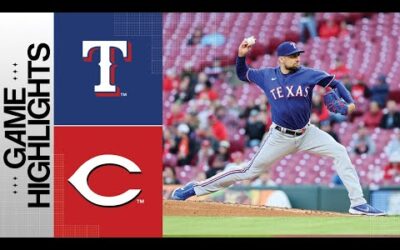 Rangers vs. Reds Game Highlights (4/24/23) | MLB Highlights