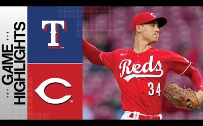 Rangers vs. Reds Game Highlights (4/25/23) | MLB Highlights