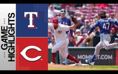 Rangers vs. Reds Game Highlights (4/26/23) | MLB Highlights