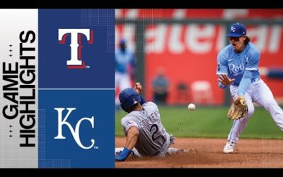 Rangers vs. Royals Game Highlights (4/19/23) | MLB Highlights