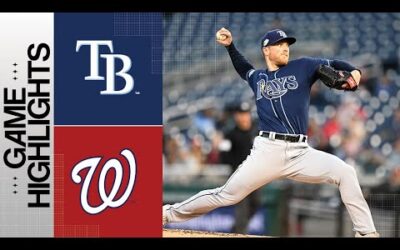 Ray vs. Nationals Game Highlights (4/3/23) | MLB Highlights